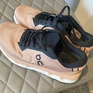 On Running Rose Brown Athletic Shoes